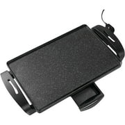 THE ROCK by Starfrit 19-In. x 13-In. Electric Griddle, 024402-002-0000