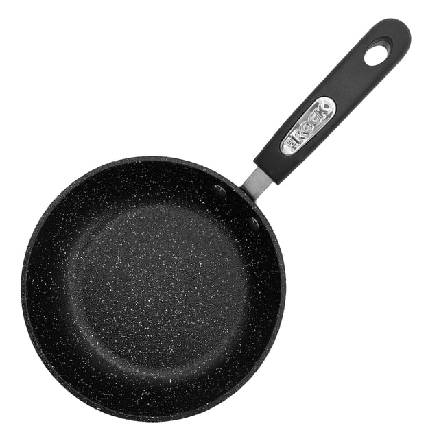 THE ROCK by Starfrit Terra Black Marble Non-Stick Fry Pan with Bakelite ...