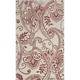 thumbnail image 1 of THE RUG MARKET 60004S Maison Delhi White and Red Area Rug, 1 of 1