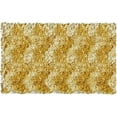 thumbnail image 1 of THE RUG MARKET02285B Shaggy Raggy Yellow Chevron Rug, 1 of 2