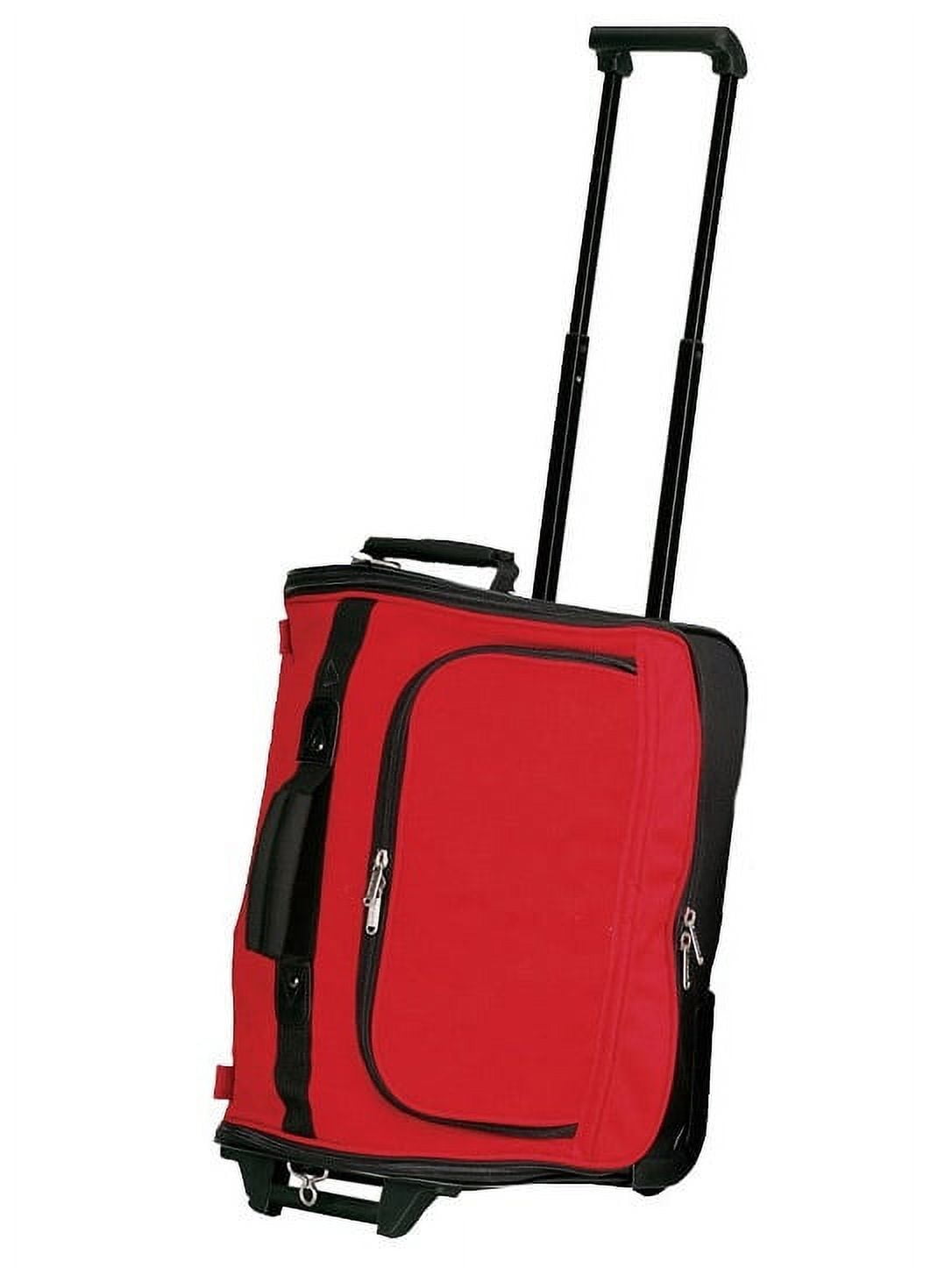 THE RUNWAY BLACK COMPACT ROLLING DUFFEL