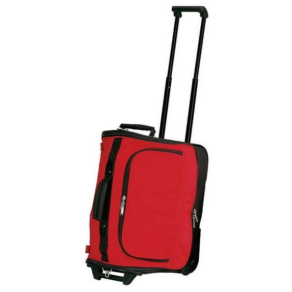 THE RUNWAY RED COMPACT ROLLING DUFFEL