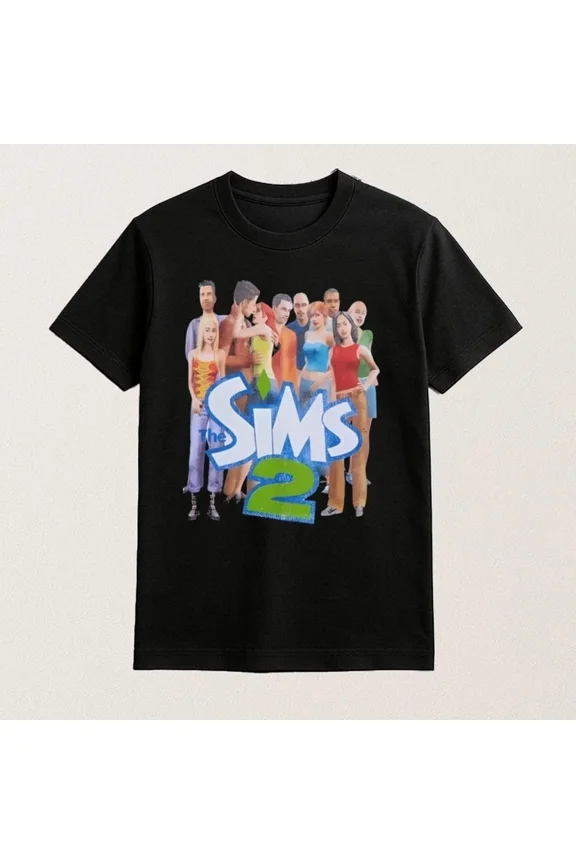 THE SIMS 2 Graphic Tee Unisex Short Sleeve Shirt S-5XL
