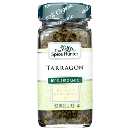 THE SPICE HUNTER: 100% Organic Tarragon, 0.3 oz