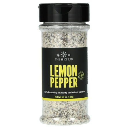 The Spice Lab Lemon Pepper Seasoning, 6.7 oz (190 g)