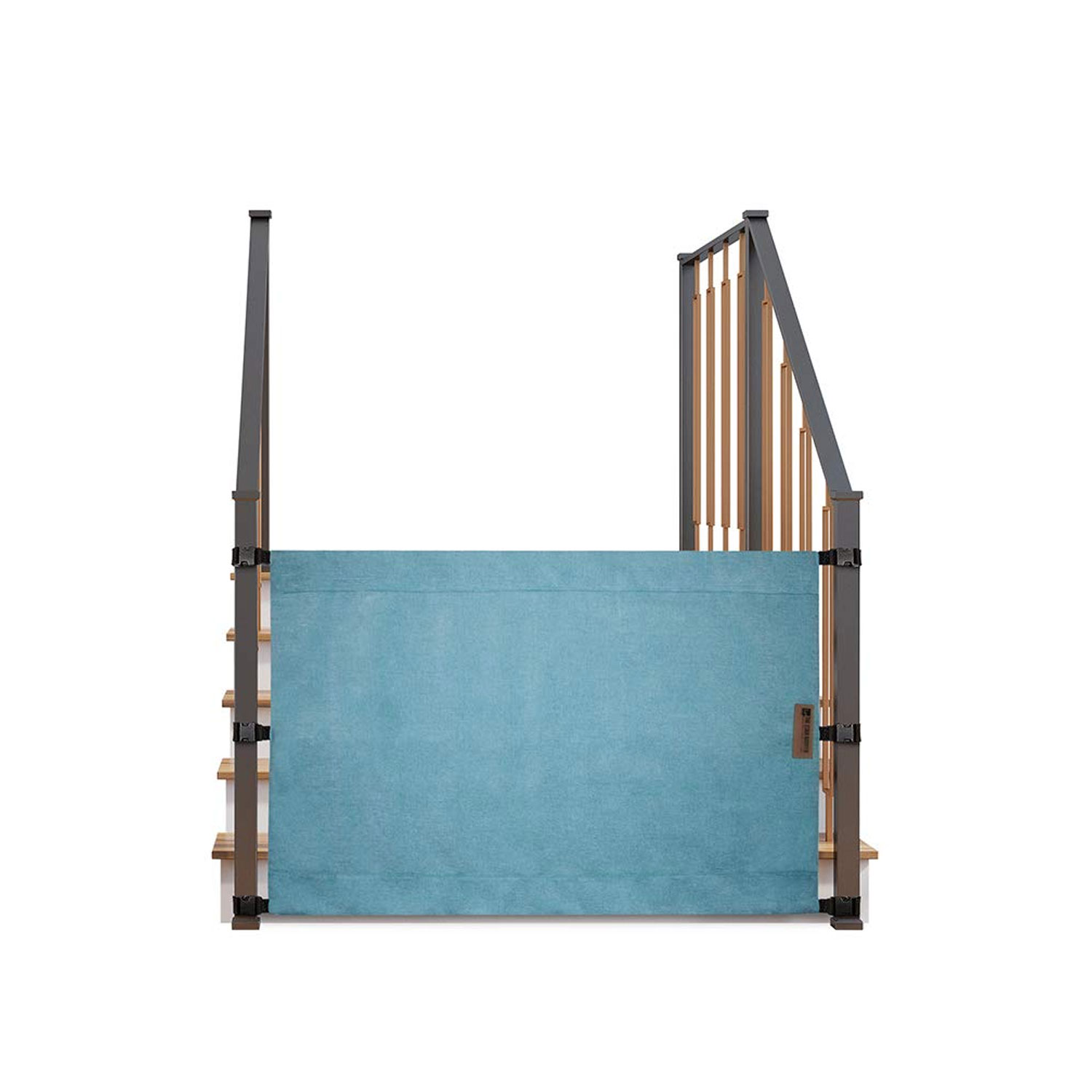 THE STAIR BARRIER 36 to 42" Banister to Banister Baby Pet Gate, Crypton