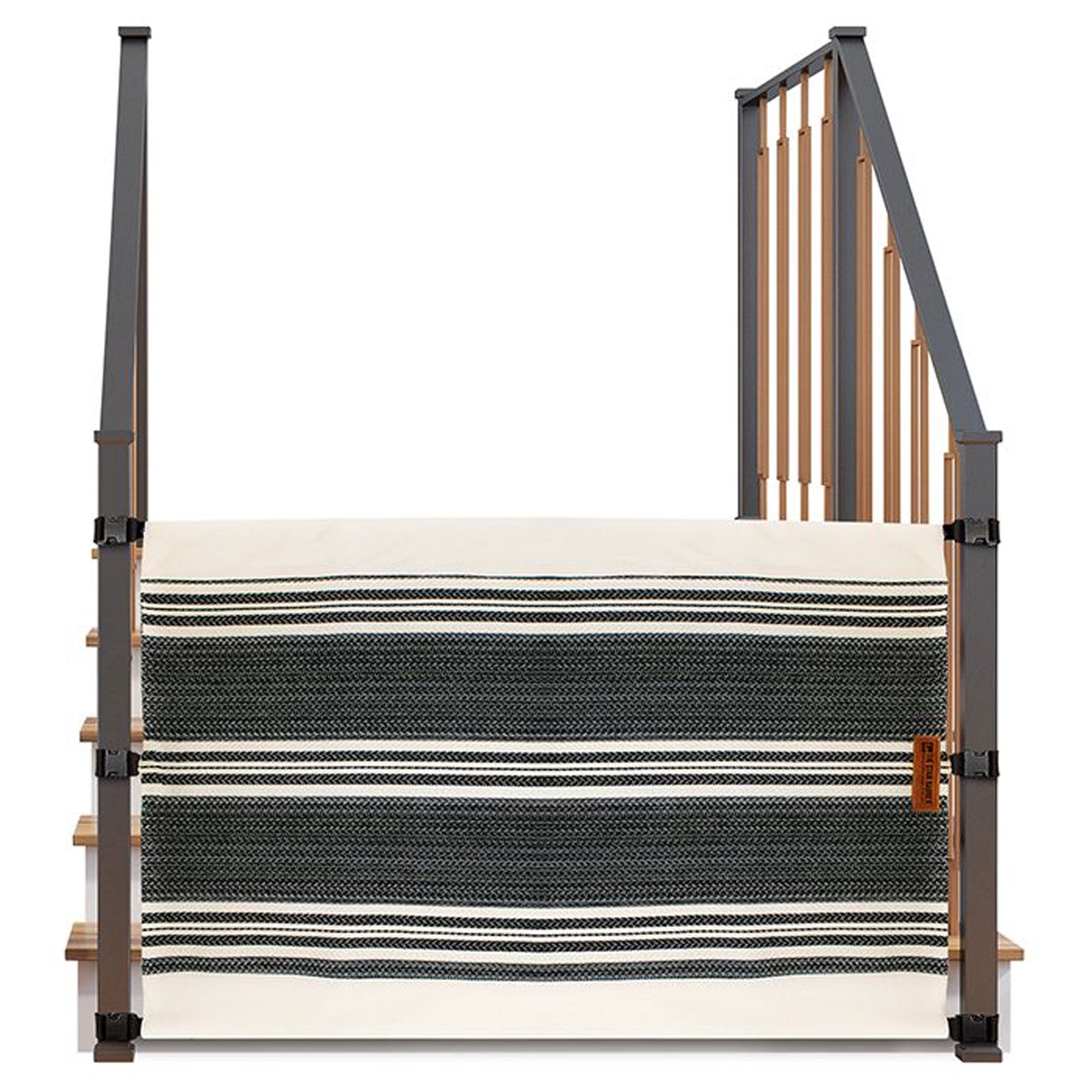 THE STAIR BARRIER 42 to 52" Banister to Banister Baby Pet Gate, Crypton