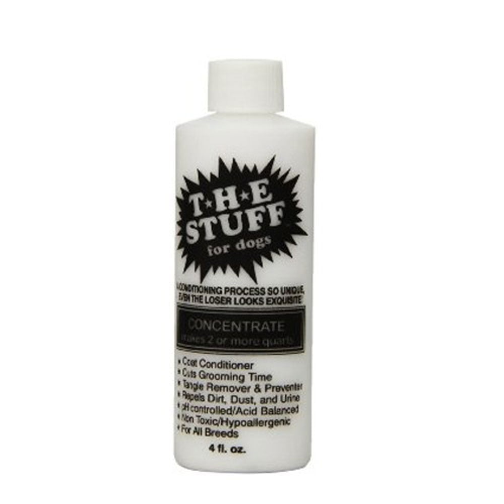 THE Stuff Dog Conditioner 4oz bottle 15 to 1 Concentrate