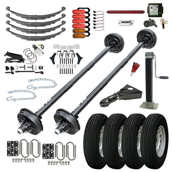 THE TRAILER PARTS OUTLET Dump Trailer DIY Master Plan Kit Automotive Specialty Parts