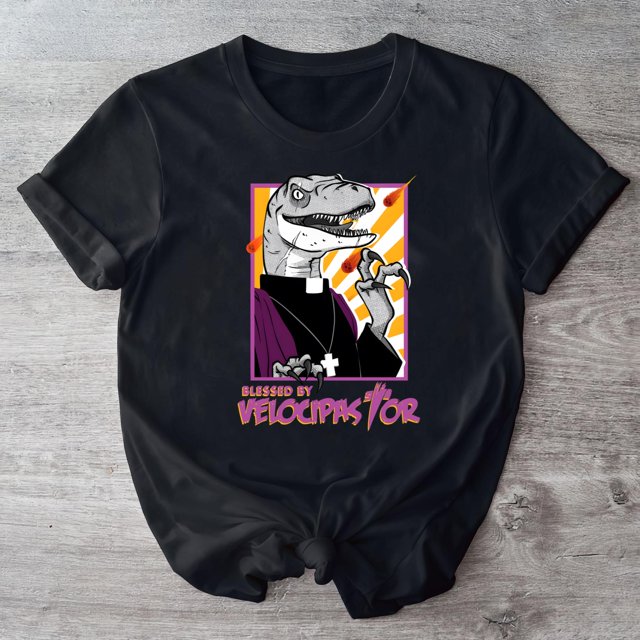THE VELOCIPASTOR DINOSAUR CLASSIC GRAPHIC T-SHIRT-TH34517