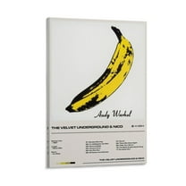 THE VELVET UNDERGROUND & NICO Music Cover Canvas Poster Wall Decorative Art Painting Living Room Bedroom Decoration Gift