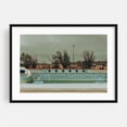 thumbnail image 1 of THE WATER'S FINE - Lamar Colorado Photography Rural Vintage Minimalist Winter Black Framed Wall Art Print 20 x 30 inches, 1 of 4