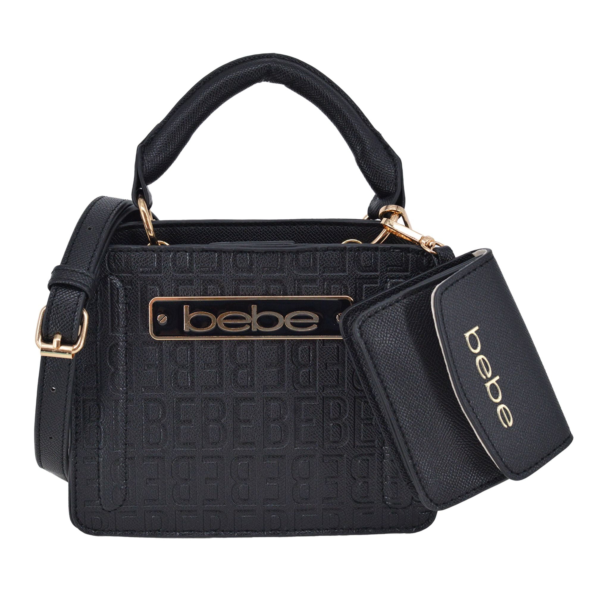 bebe Los Angeles Black Backpack Purse Tote Handbag Tag@ $109.00 bebe Handbags : Bags & Accessories | Black - Walmart.com main image 2