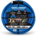 thumbnail image 1 of AG-Lite 5/8" x 75 ft Irrigation Hose, 100% Rubber, 500 PSI, Agriculture Grade, Lightweight & Flexible, 3/4" GHT Brass Fittings, Hot & Cold Water Use, Kink Resistant, 10-Year Warranty, 1 of 8