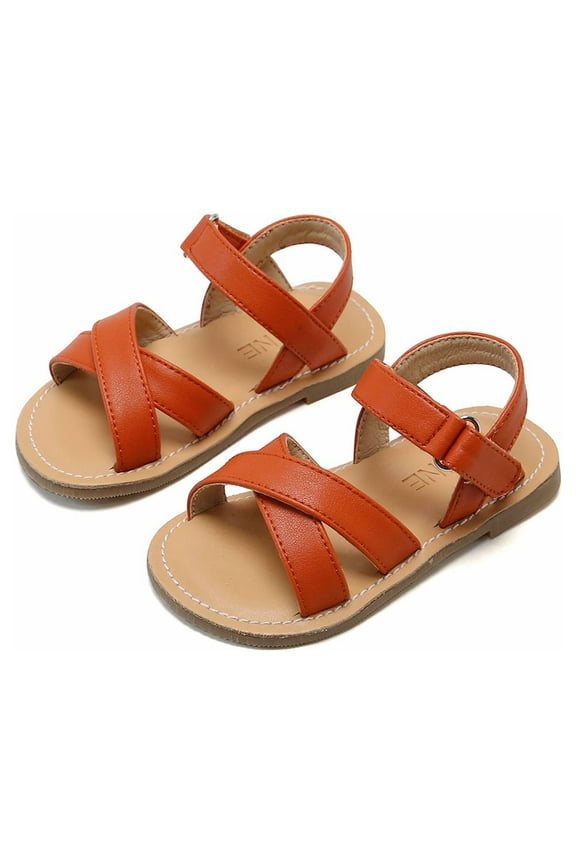 Girls Sandals-Toddler Kids Dress Open Toe Summer Sandals(6-12M)