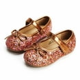thumbnail image 1 of THEE BRON Toddler Girl Mary Jane Party Gliter Princess Dress Shoes, 1 of 4