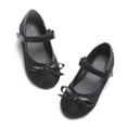 thumbnail image 1 of THEE BRON Toddler Girl Mary Jane Party Princess Wedding Dress Shoes（708-Black,9M）, 1 of 5