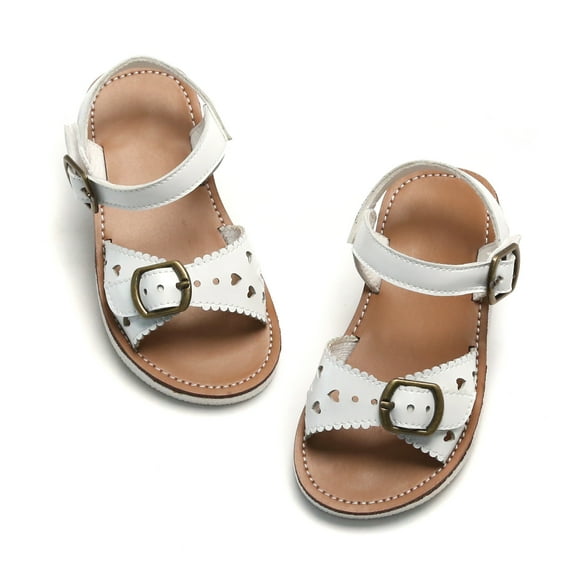 THEE BRON Toddler Girl Sandals Sandalias para Nias(6-12M)
