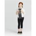 thumbnail image 1 of THEE BRON Toddler/Little Girls Basic Cotton Capri Leggings Pants, 1 of 4
