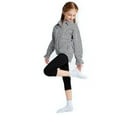 thumbnail image 1 of THEE BRON Toddler/Little Girls Basic Cotton Capri Leggings Pants, 1 of 5