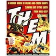 thumbnail image 1 of THEM - Red and Yellow Poster Print by Hollywood Photo Archive Hollywood Photo Archive (24 x 36), 1 of 3