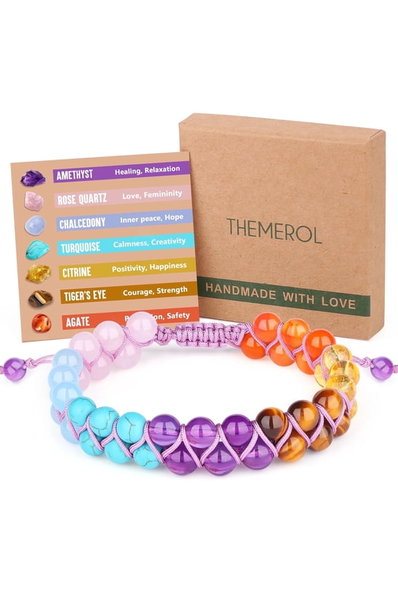 Teen Girls Gift Ideas Her Bracelets Trendy Stuff Teenage Amethyst Rose Quartz Christmas Stocking Stuffers Valentines Easter Graduation