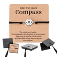 thumbnail image 1 of THEMEROL Graduation Gifts for Her Him 2026 Bracelets for 5th 8th Grade Cool High School College Bracelet Cards Preschool Elementary Middle School Masters Degree Favors Personalized Box, 1 of 7