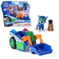 thumbnail image 1 of PAW Patrol: Search & Rescue, Rocky Rescue Recycler Vehicle with 2 Figures, 1 of 11