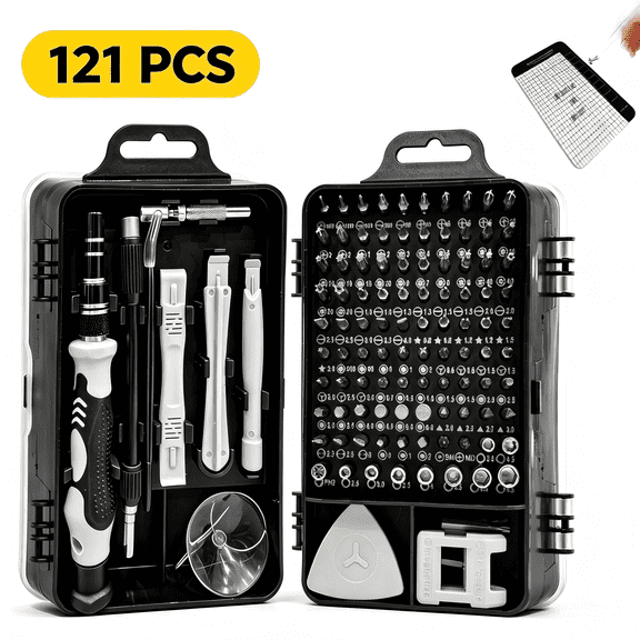 THENNIKIGO Precision Screwdriver Set Mini Kit, 121-in-1 Electronic Multi-Function Repair Tools Kit, Suitable for Computers, Mobile Phones, Tablets, Cameras, PCs, Watches