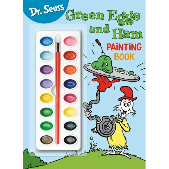 Dr. Seuss: Green Eggs and Ham Painting Book: Coloring and Activity Book with Paint Box (Paperback)