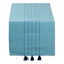 THERA BLUE STRIPES TABLE RUNNER 14x72