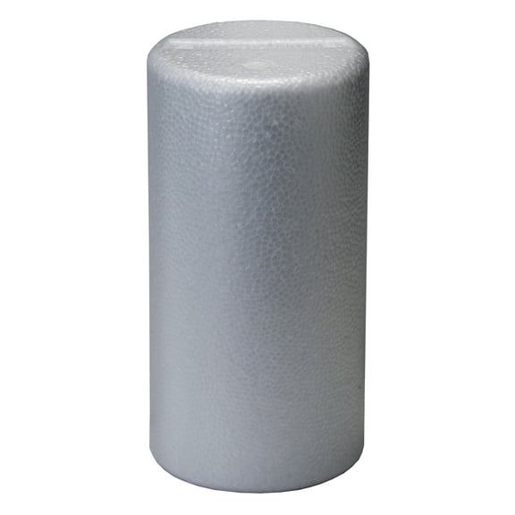 THERABAND Foam Roller, High Density, 12"x6", White, 1 Pack