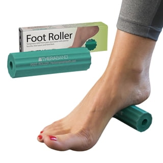 THERABAND Foot Roller, Arch and Foot Pain Relief, Ridged, Self-Myofascial Relief