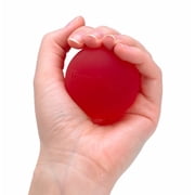 THERABAND Hand Exerciser, Soft, Red, Beginner, 2 IN, Stress Ball, Grip Strength