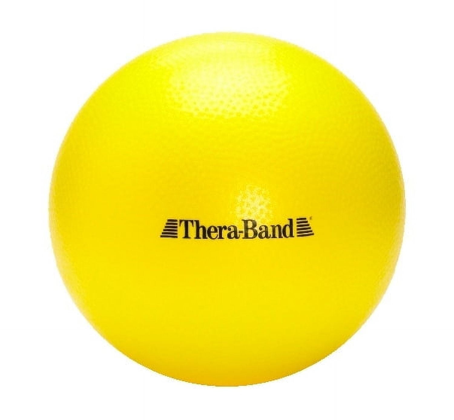 THERABAND Mini Ball, 9-Inch Pilates & Yoga Exercise Ball, Small Inflatable Core Ball for Stability, Balance, Rehab, Physical Therapy & At-Home Workouts, Soft Non-Slip Surface