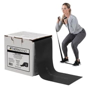 THERABAND Resistance Band Black Special Heavy 25-Yd Roll, Latex-Free Elastic Exercise Band for Physical Therapy, Yoga, Pilates, Stretching, Home Workouts, Cut-to-Length, Color-Coded Resistance Levels
