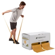 THERABAND Resistance Band, Gold, Max, 50-Yard Roll, Elastic Band for Strength Training, Stretching, Yoga, Pilates, Physical Therapy, Portable & Cut-to-Length, Color-Coded Levels