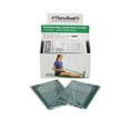 thumbnail image 1 of THERABAND Resistance Bands, Level 4, Heavy Green, 4.6 lbs Resistance, 5 Foot, 15 Count, 1 of 8