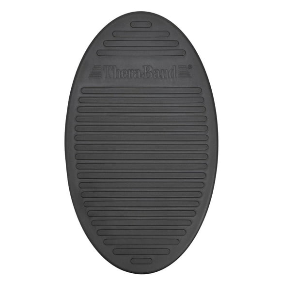 THERABAND Stability Trainer Pad, Black, Advanced, Wobble Cushion, Core Strengthening