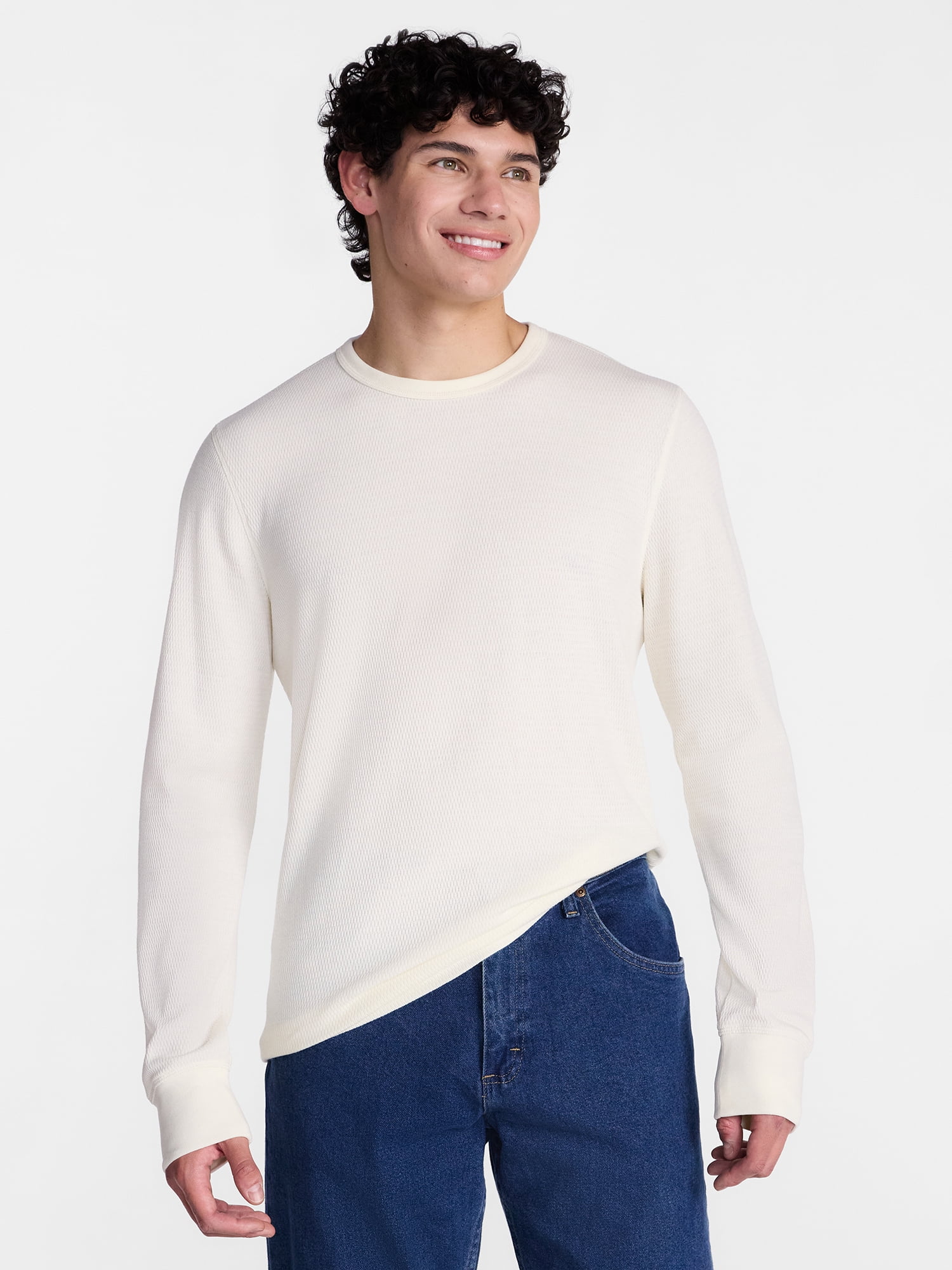 Brahma Men's Thermal Tee with Long Sleeves, Sizes S-3XL
