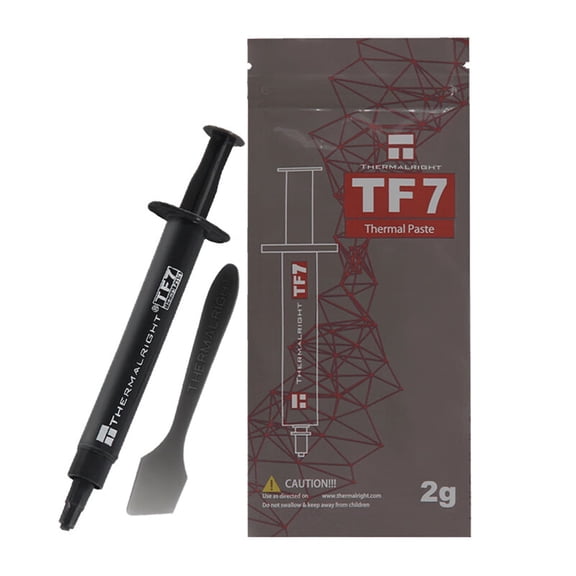 Thermalright TF7 Thermal Paste -2 Gram-Thermal Conductivity 12.8W/m.k Heatsink Grease for All heatsinks CPU Coolers
