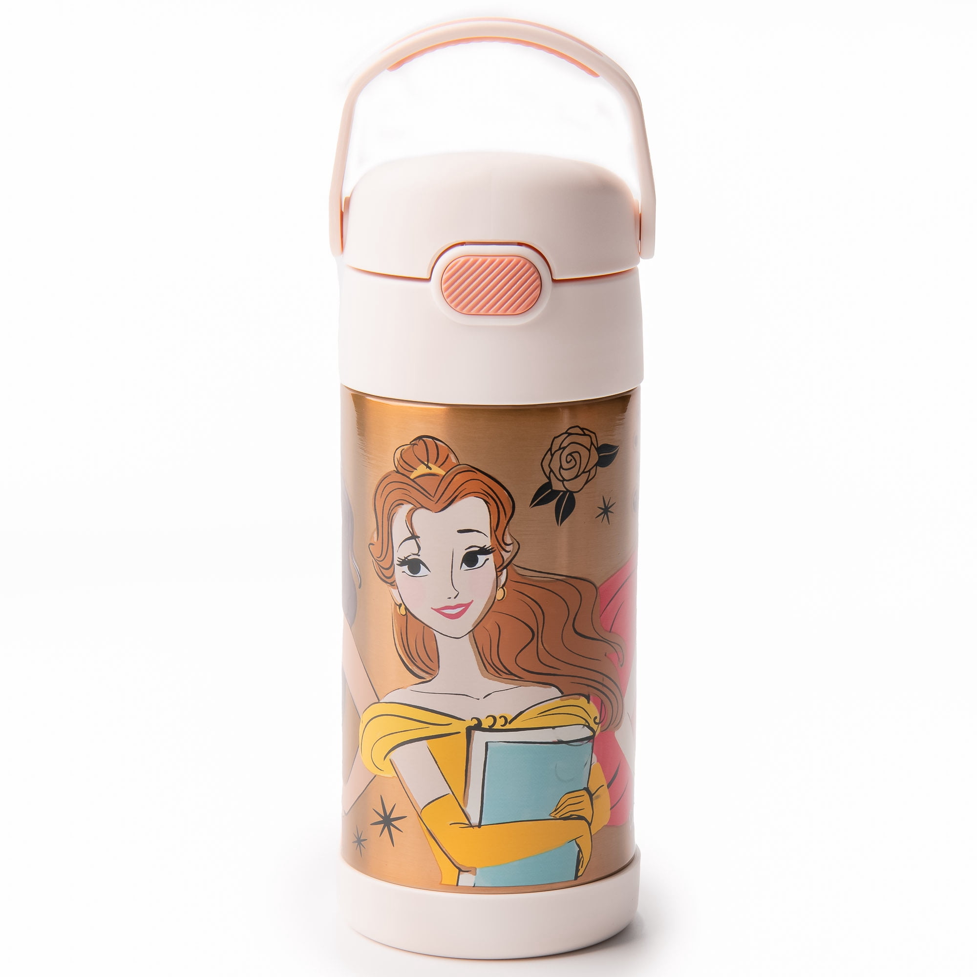 THERMOS - 12Oz Stainless Steel Insulated Straw Bottle, Princess