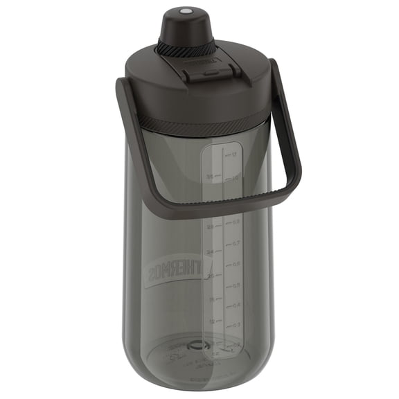 THERMOS 40 OZ Guardian Hard Plastic Hydration Bottle With Spout (Espresso Black)