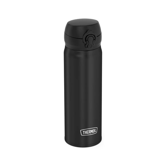 THERMOS 4035.232.075 Ultralight Thermos Flask, Black, 750 ml, Extremely Lightweight, 275 g, Dri