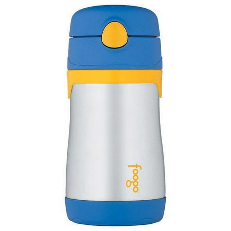 THERMOS FOOGO 11-Ounce Hard Spout Sippy Cup, Blue/Yellow