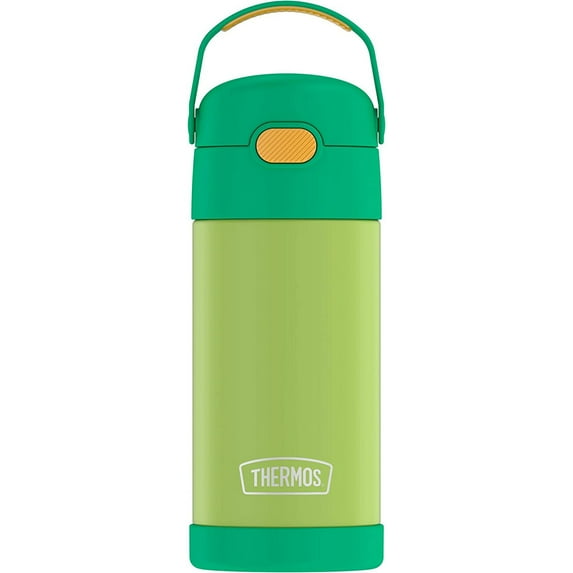 Thermos 12 oz. Kid's Funtainer Insulated Stainless Steel Bottle - Lime/Orange