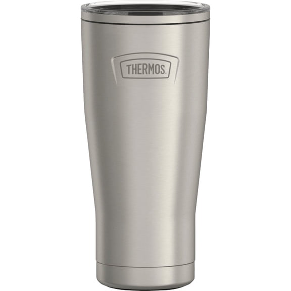 Thermos Icon Series Stainless Steel Cold Tumbler - Slide Lock, Insulated - 24 oz, Silver — Residential Use, Standard Application