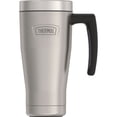 thumbnail image 1 of THERMOS ICON SERIES, Stainless Steel Mug, Matte Stainless Steel, 16 oz, 1 of 1