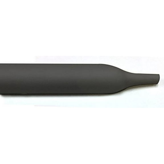 THERMOSLEEVE 100FT 1/2" BLACK HEAT SHRINK TUBING