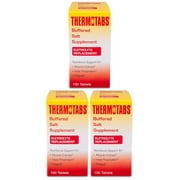 THERMOTABS Salt Supplement Buffered Tablets 100 Tablets Pack of 3